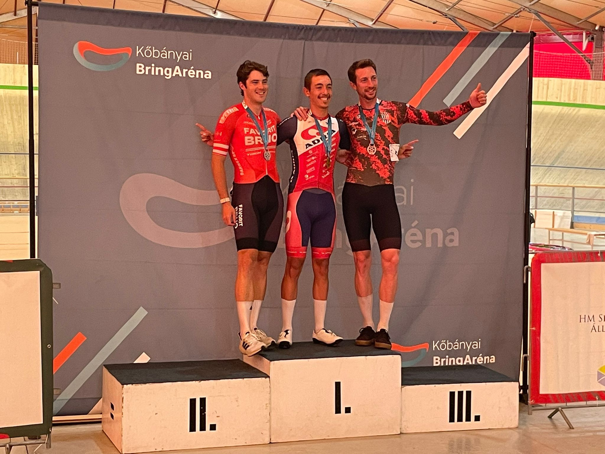ČETVORČEK NEJCA PETERLINA NA MADŽARSKEM
